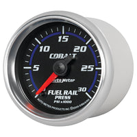 Thumbnail for Autometer Cobalt 52mm 0-30,000 PSI F/S Electronic Diesel Fuel Rail Pressure Gauge (Cummins 5.9L)