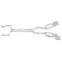 Thumbnail for Stainless Works 2016-18 Cadillac CTS-V Sedan Catback System Resonated X-Pipe Dual-Mode Mufflers