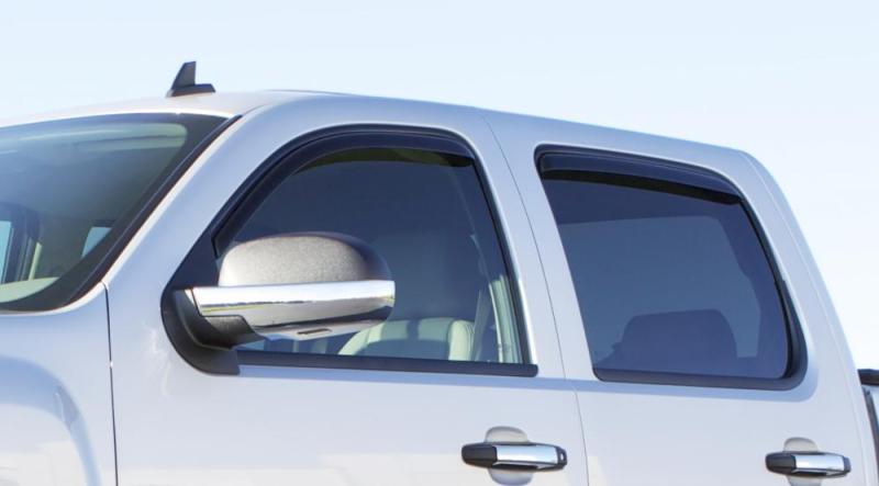 Lund 07-17 Toyota Tundra Double Cab Ventvisor Elite Window Deflectors - Smoke (4 Pc.)