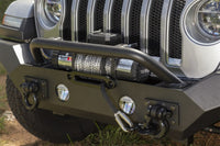 Thumbnail for Rugged Ridge Spartan Front Bumper HCE W/Overrider 18-20 Jeep Wrangler JL/JT