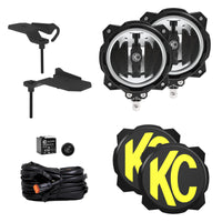 Thumbnail for KC HiLiTES Jeep 392/Mojave Gravity LED PRO6 Wide-40 2-Light Sys Ditch Light Kit