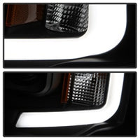 Thumbnail for Spyder 02-05 Dodge Ram 1500 Light Bar Projector Headlights - Black (PRO-YD-DR02V2-LB-BK)