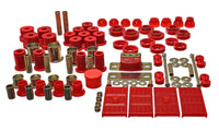 Thumbnail for Energy Suspension 67-69 Chevrolet Camaro (w/mono leaf springs) Red Hyper-flex Master Bushing Set
