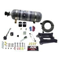 Thumbnail for Nitrous Express 4150 4-BBL/Alcohol Nitrous Kit (100-500HP) w/Composite Bottle