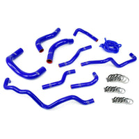 Thumbnail for HPS Reinforced Blue Silicone Radiator + Heater Hose Kit Coolant for Scion 08-14 iQ 1.3L