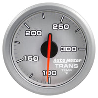 Thumbnail for Autometer Airdrive 2-1/6in Trans Temperature Gauge 100-300 Degrees F - Silver