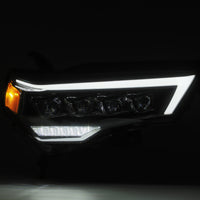 Thumbnail for AlphaRex 14-20 Toyota 4Runner NOVA LED Projector Headlights Plank Style Chrome w/Activation Light