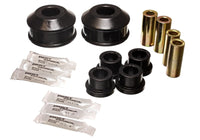 Thumbnail for Energy Suspension 03-05 Mitsubishi Lancer EVO 8 Black Front Control Arm Bushing Set