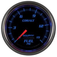 Thumbnail for Autometer Cobalt 2-5/8in  Mechanical Fuel Pressure Gauge 0-15 PSI