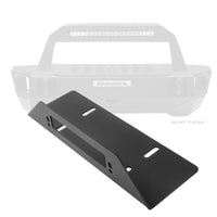 Thumbnail for Go Rhino 07-20 Jeep Wrangler JL/JLU/JK/JKU/Gladiator JT Rockline Bumper Fairlead Mount Plate