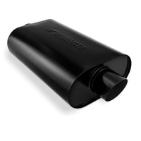 Thumbnail for Mishimoto Muffler with 2.5in Center Inlet/Outlet - Angled Tip - Black