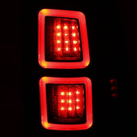 Thumbnail for ANZO LED Black 13-17 Dodge Ram 1500/2500/3500 LED Taillights Black