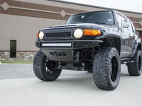 Thumbnail for N-Fab M-RDS Front Bumper 06-17 Toyota FJ Cruiser - Tex. Black w/Silver Skid Plate