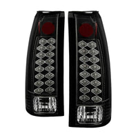 Thumbnail for Spyder Chevy C/K Series 1500 88-98/Blazer 92-94 LED Tail Lights Blk ALT-YD-CCK88-LED-BK