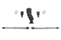 Thumbnail for Fabtech 17-21 Ford F250/F350 4WD Dual Steering Stabilizer System w/DL 2.25 Shocks