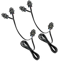 Thumbnail for Oracle 20-21 GMC Sierra 2500/3500 HD RGB+W Headlight DRL Kit - ColorSHIFT w/o Cntrl SEE WARRANTY