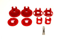 Thumbnail for BMR 10-11 5th Gen Camaro Rear Cradle Street Version Poly Inserts Only Bushing Kit - Red