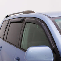 Thumbnail for AVS 22-23 Mitsubishi Outlander Outside Mount Ventvisor Deflector 4pc - Smoke