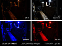 Thumbnail for Diode Dynamics Wrangler JK 4dr Interior Kit Stage 1 - Blue