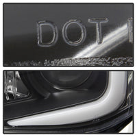 Thumbnail for Spyder Subaru WRX 08-09 Projector Headlights - Halogen Model Only - Black PRO-YD-SWRX08-LBDRL-BK