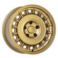 Thumbnail for Nomad N502GR Arvo 15x7in / 5x114.3 BP / 15mm Offset / 72.62mm Bore - Gloss Gold Wheel