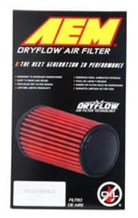Thumbnail for AEM DryFlow Air Filter AIR FILTER KIT 2.5in X 9in DRYFLOW