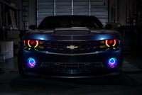 Thumbnail for Oracle Chevrolet Camaro 10-13 LED Fog Halo Kit - ColorSHIFT SEE WARRANTY
