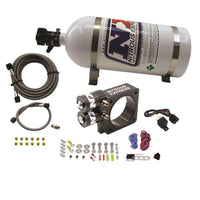 Thumbnail for Nitrous Express 86-93 Ford Mustang GT 5.0L (Pushrod) Nitrous Plate Kit w/10lb Bottle