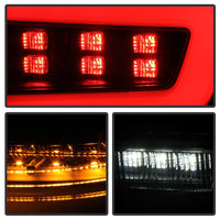 Thumbnail for Spyder 08-11 Subaru Impreza WRX 4DR LED Tail Lights - Black Smoke ALT-YD-SI084D-LED-BSM