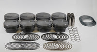 Thumbnail for Mahle MS Piston Set BBC 505ci 4.350in Bore 4.25in Stroke 6.385in Rod .990 Pin 18cc 10.4 CR Set of 8