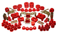 Thumbnail for Energy Suspension 73-80 Chev/GMC 4WD w/Aftermarket Front Springs Red Hyper-Flex Master Bushing Set