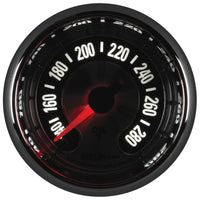 Thumbnail for Autometer American Muscle 2-1/16in Full Sweep Electric Digital Stepper 140-280 Deg F Oil Temp Gauge