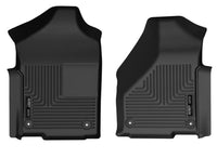 Thumbnail for Husky Liners 19-22 RAM 2500/3500 Std Cab (Vinyl Floor) WeatherBeater Front Floor Liners - Black