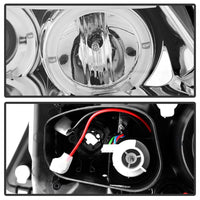 Thumbnail for Spyder BMW E90 3-Series 06-08 Projector LED Halo Amber Reflctr Rplc Bulb Chrm PRO-YD-BMWE9005-AM-C
