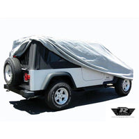 Thumbnail for Rampage 2004-2006 Jeep Wrangler(TJ) LJ Unlimited Car Cover - Grey
