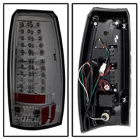 Thumbnail for Spyder Chevy Avalanche 07-13 LED Tail Lights Smoke ALT-YD-CAV07-LED-SM