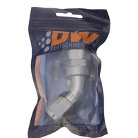 Thumbnail for DeatschWerks 10AN Female Swivel 45-Degree Hose End PTFE (Incl. 1 Olive Insert)