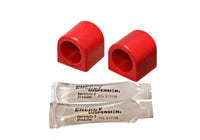 Thumbnail for Energy Suspension 87-92 Toyota Supra Red 23mm Rear Sway Bar Bushing Set