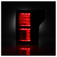 Thumbnail for Spyder 18-19 Ford F-150 (w/o Blind Spot Sensor) LED Tail Lights - Blk Smk (ALT-YD-FF15018-LED-BSM)