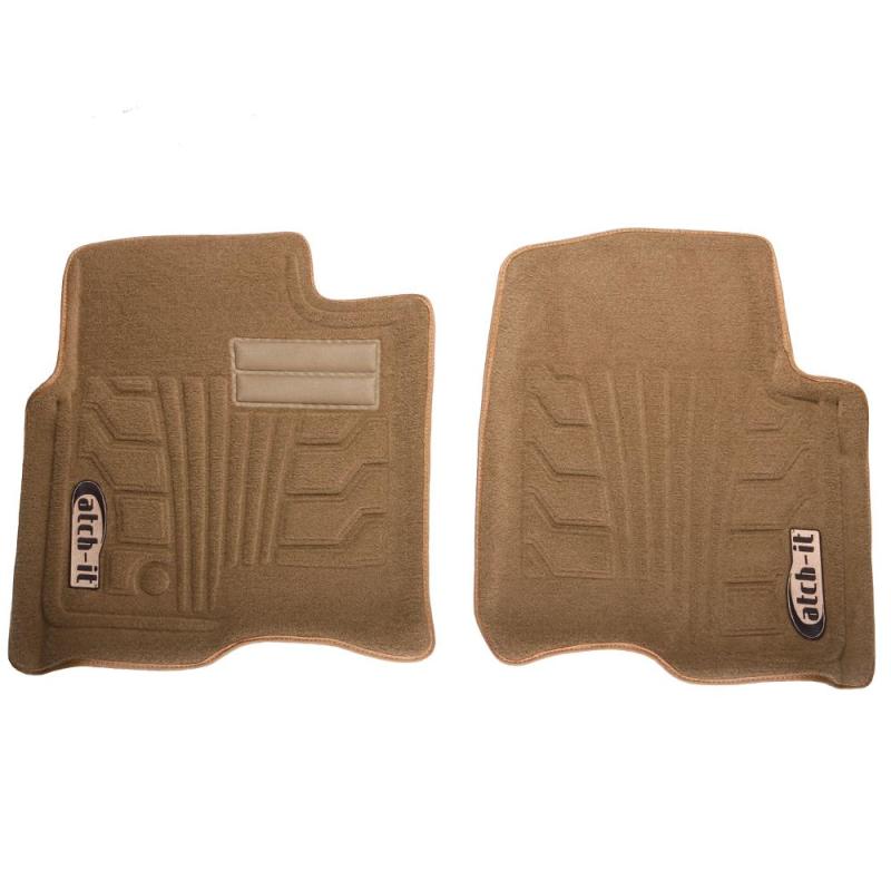 Lund 07-17 Ford Expedition Catch-It Carpet Front Floor Liner - Tan (2 Pc.)