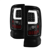 Thumbnail for xTune Dodge Ram 1500 94-01 Tail Lights - Light Bar LED - Black ALT-ON-DRAM94V3-LBLED-BK