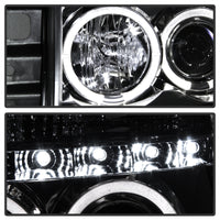 Thumbnail for Spyder Nissan Titan 04-14/Armada 04-07 Projector Headlights LED Halo LED Chrm PRO-YD-NTI04-HL-C