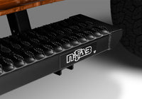 Thumbnail for N-Fab Growler Fleet 07-18 Mercedes Sprinter 3 Door Van - Rear Door Step - Tex. Black