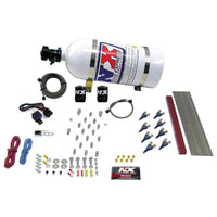 Thumbnail for Nitrous Express GM LT1/LS1 Pro Piranha Nozzle Gas Nitrous Kit w/10lb Bottle