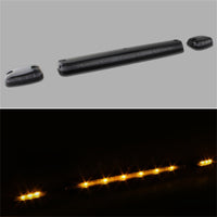 Thumbnail for Xtune Chevy Silverado 07-13 Amber LED Cab Roof Lights Clear ACC-LED-CS07-CR-C
