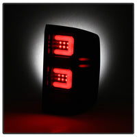 Thumbnail for Spyder Chevy 1500 14-16 Light Bar LED Tail Lights All Blk ALT-YD-CS14-LBLED-BKV2