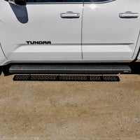 Thumbnail for Westin Grate Steps Running Boards 79 in - Textured Black