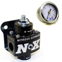 Thumbnail for Nitrous Express Fuel Pressure Regulator Non Bypass w/Fuel Pressure Gauge