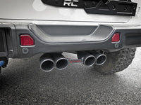 Thumbnail for aFe Rebel Series 2.5in. 304 SS C/B Exhaust System 2018 Jeep Wrangler (JL) V6-3.6L - Black Tip