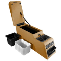 Thumbnail for Rugged Ridge Ultimate Locking Console Spice 76-95 Jeep CJ / Jeep Wrangler